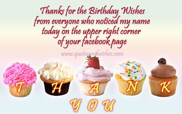 Beautiful Thank You for Birthday Wishes Friends Images Wallpapers, Photos