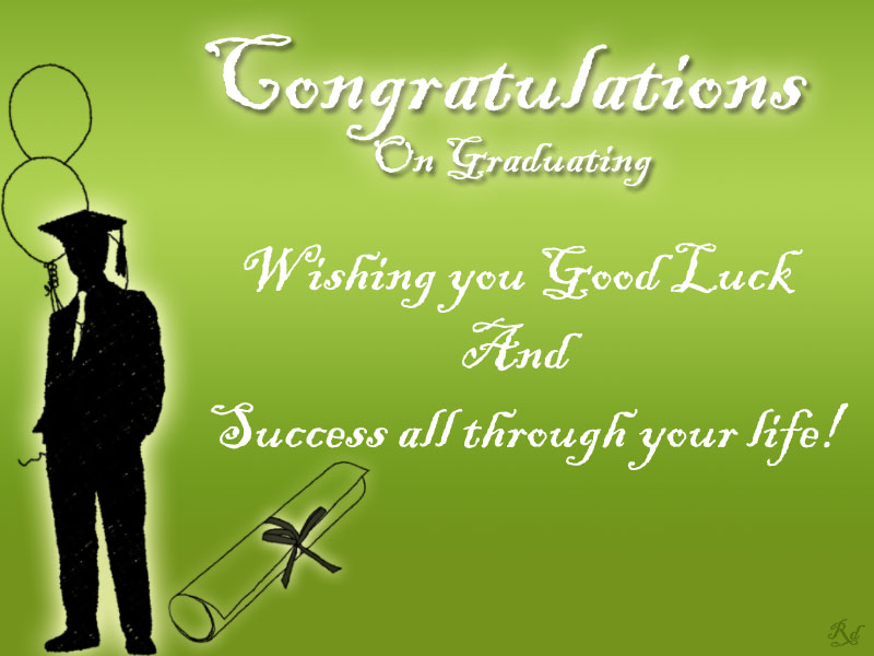 Congratulations for Graduation Messages Wallpapers