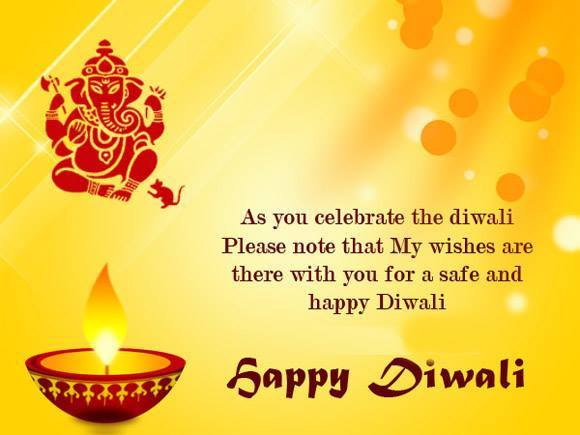 Happy Diwali English Wishes Messages with Beautiful Pictures