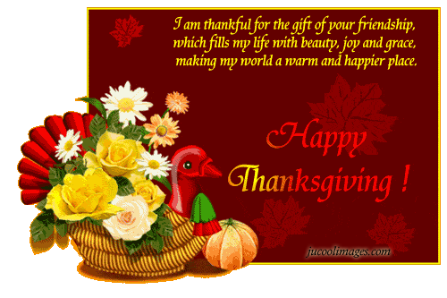 Happy Thanksgiving Day GIF Images, Wallpapers - Animation Pictures