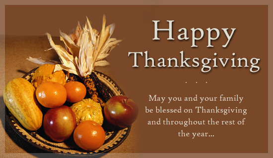 Thanksgiving Wishes Messages for Business